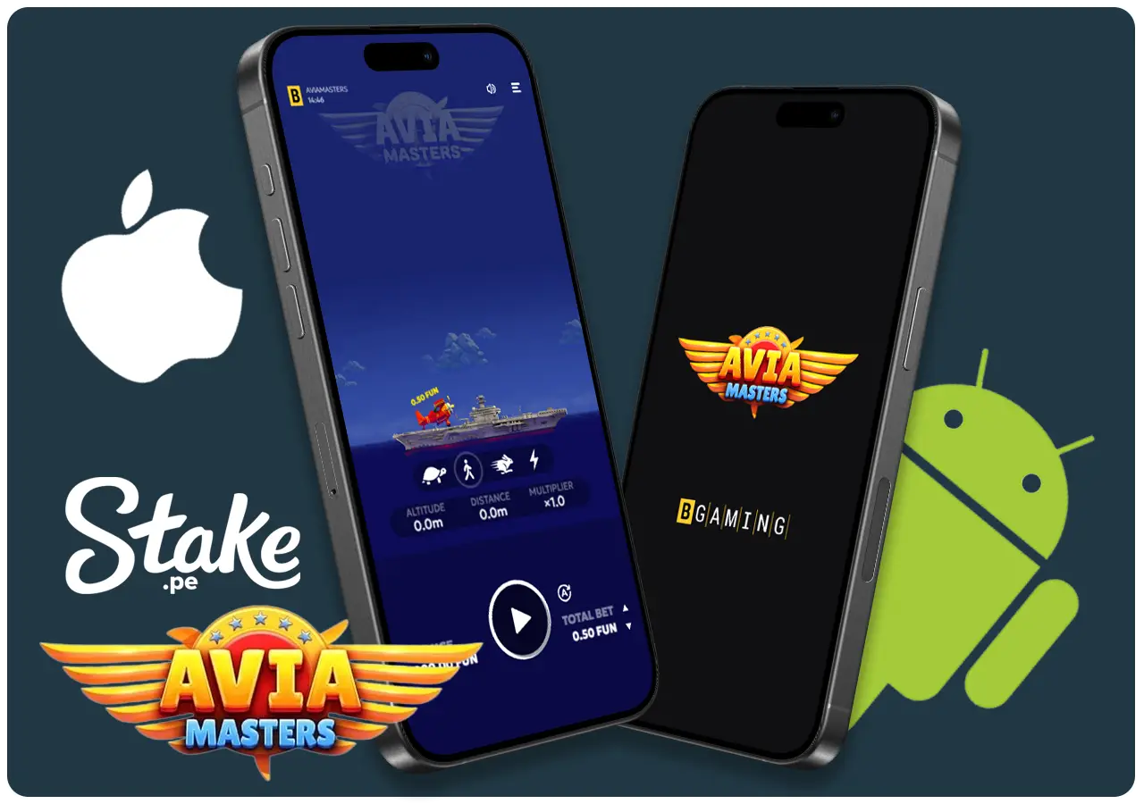 Capture d'écran de l'application Avia Masters montrant l'interface des jeux
