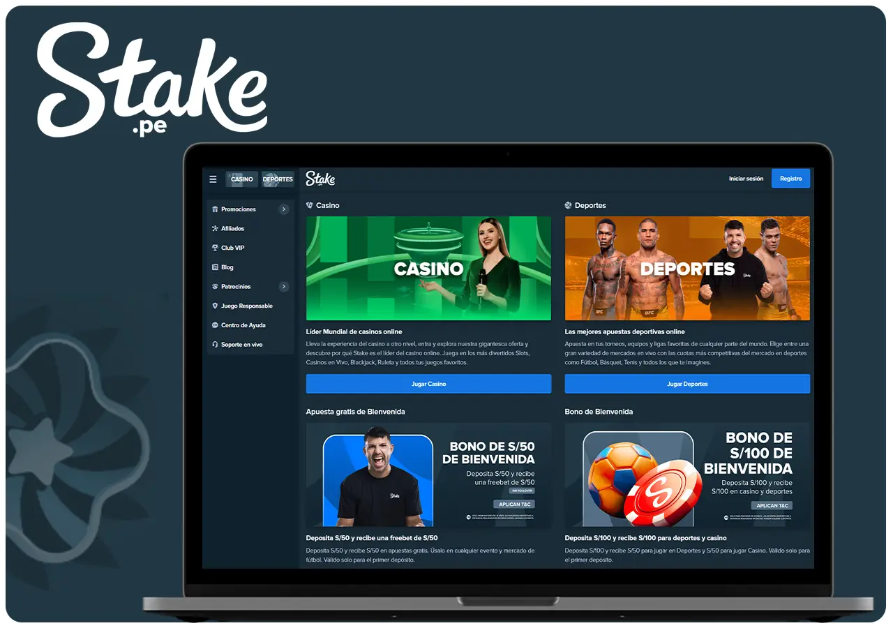 Características principales Stake